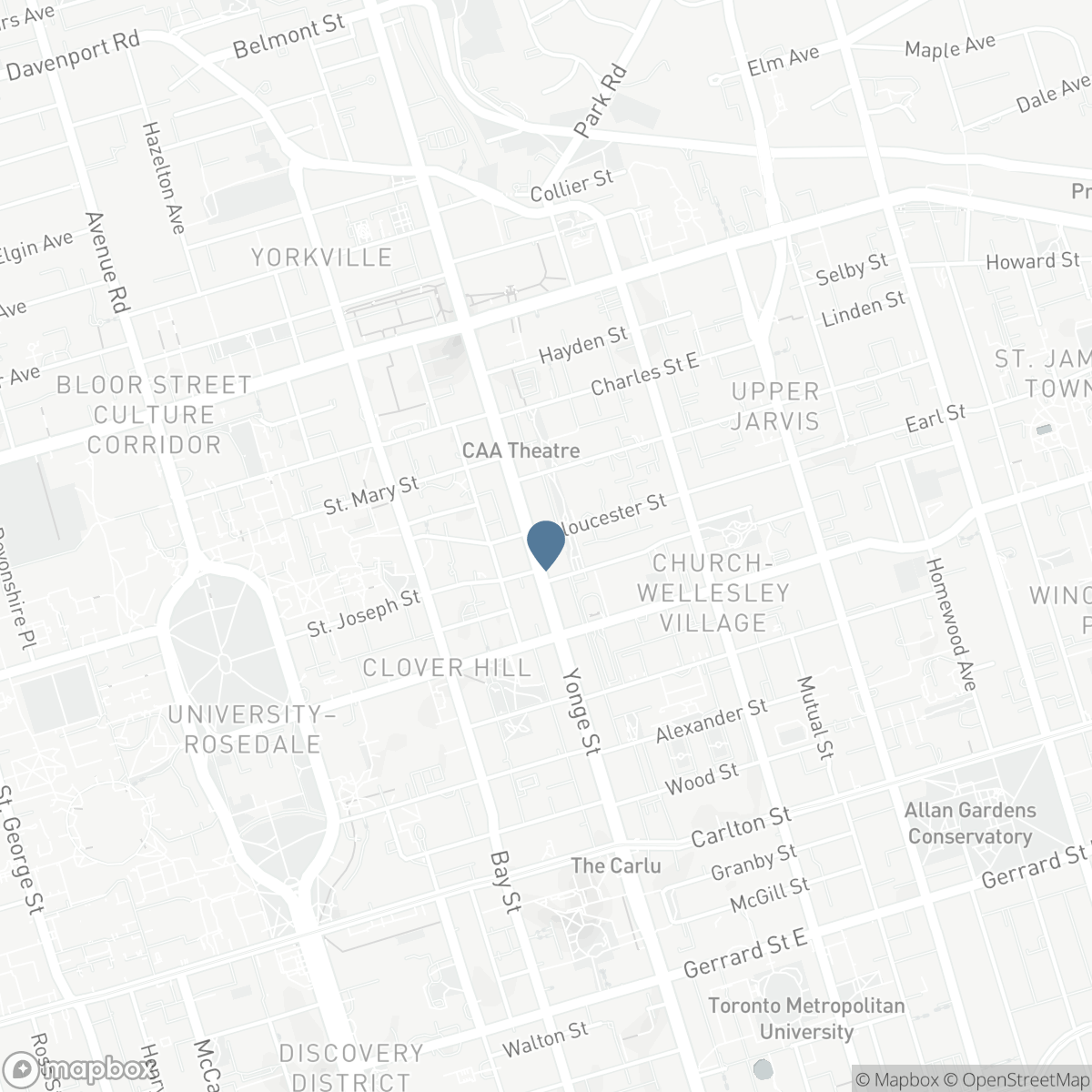 1615 - 1 GLOUCESTER STREET, Toronto, Ontario M4Y 0C7